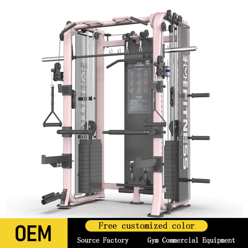 Home Gym One Machine - เครื่องสมิธแมชชีน อุปกรณ์ออกกำลังกายที่บ้าน แร็คสควอทอเนกประสงค์ ออลอินวัน ฟลายสมิธ เครื่องฝึกครบวงจร
