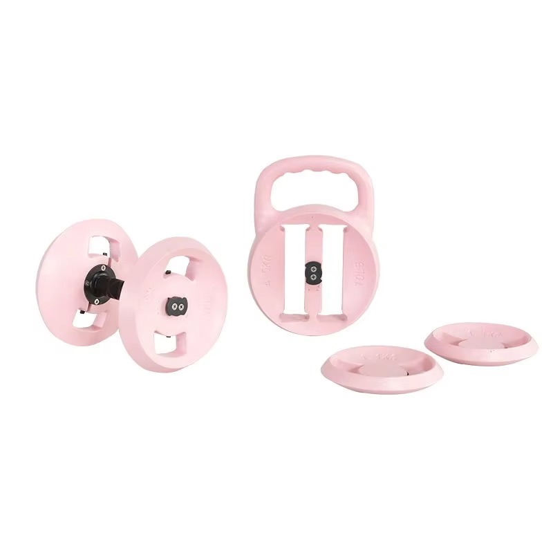 Home Gym Kettlebells - ชุดดัมเบลและเคตเทิลเบลปรับน้ำหนักได้ ทำจากซีเมนต์ พิมพ์โลโก้ได้ - อุปกรณ์ฟิตเนสอเนกประสงค์สำหรับการฝึกความแข็งแรงที่บ้านและในยิม