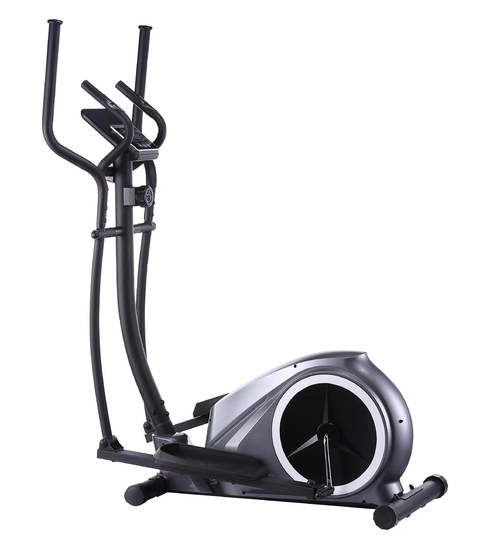 Home Gym Manual - เครื่องออกกำลังกายแบบวงรีแบบแมนนวล พร้อมระบบแม่เหล็ก โครงเหล็ก จอแสดงผล LED เป็นมิตรกับสิ่งแวดล้อม