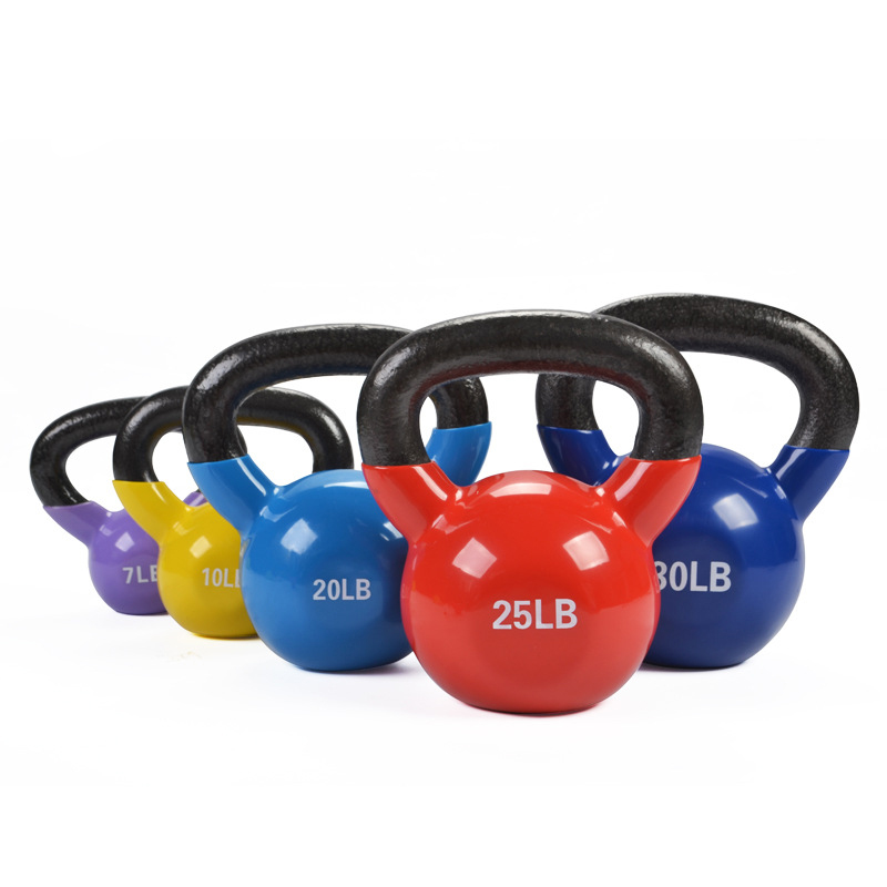 Home Gym Kettlebells - ดัมเบลแบบจุ่มเคลือบไวนิลสำหรับใช้ในบ้าน ปี 2026 อุปกรณ์ยกน้ำหนักเพื่อสุขภาพและฟิตเนส ดัมเบลแบบจุ่มเคลือบ ช่วยเพิ่มยอดขาย
