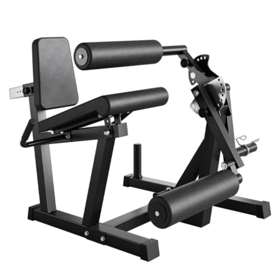 Home Gym Leg Extension Machine - เครื่องบริหารขาแบบยืดและงอสำหรับใช้ในบ้าน โครงสร้างเหล็ก สีดำ รับน้ำหนักได้ 700 ปอนด์