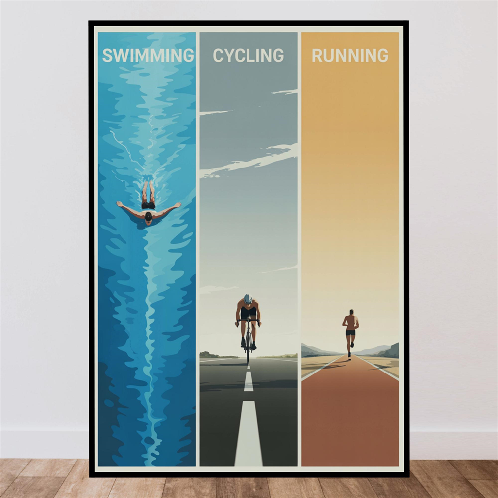 Home Gym Minimalist - โปสเตอร์ Time To Gym สำหรับตกแต่งผนังภายนอกอาคาร ภาพพิมพ์คำคมสร้างแรงบันดาลใจ