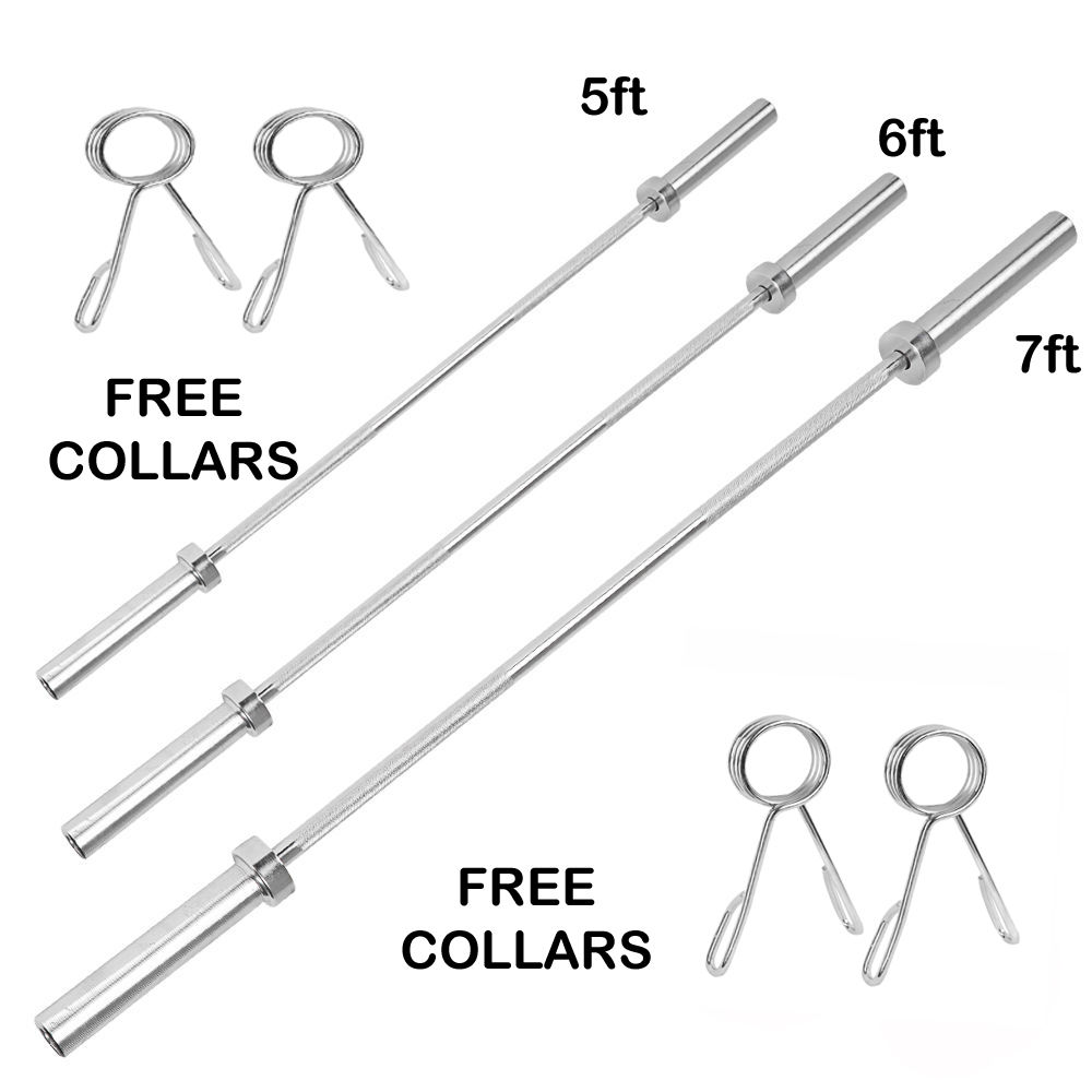 Barbell Curl Bar - ออกกำลังกาย ฟิตเนส กีฬา ยิมนาสติก บาร์เบล บาร์