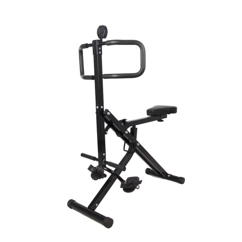 Home Gym Total Fitness - เครื่องออกกำลังกายในบ้านแบบครบวงจรสำหรับบริหารหน้าท้องและสควอท พร้อมฟังก์ชันขี่ม้าในท่านั่งตรง ระบบไฮดรอลิก 12 ระดับความต้านทาน สำหรับใช้ในยิม
