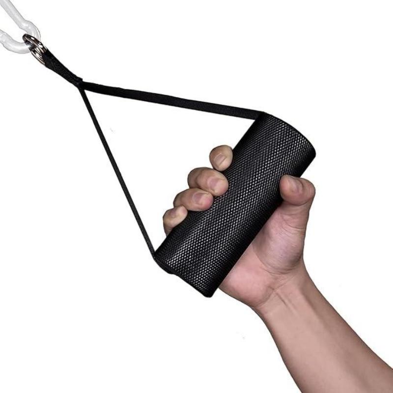 Lat Pulldown Cable - อุปกรณ์เสริมสายเคเบิลแบบด้ามจับ D ขนาด 6 ซม. สำหรับฝึกซ้อมยกแขน