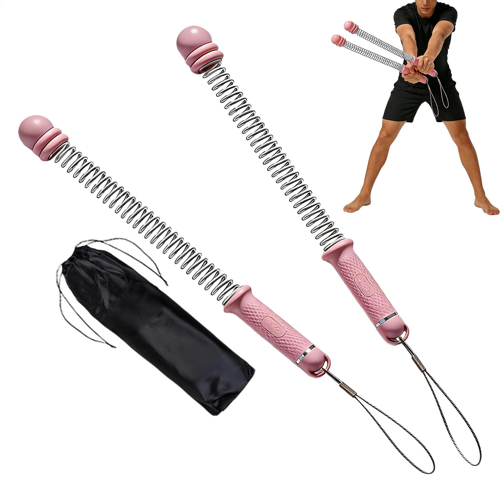 Battle Rope Heavy - เชือกออกกำลังกายแบบพกพา ปรับน้ำหนักได้ พร้อมห่วงสำหรับฝึกแขน ทนทาน เหมาะสำหรับผู้หญิง ผู้ชาย