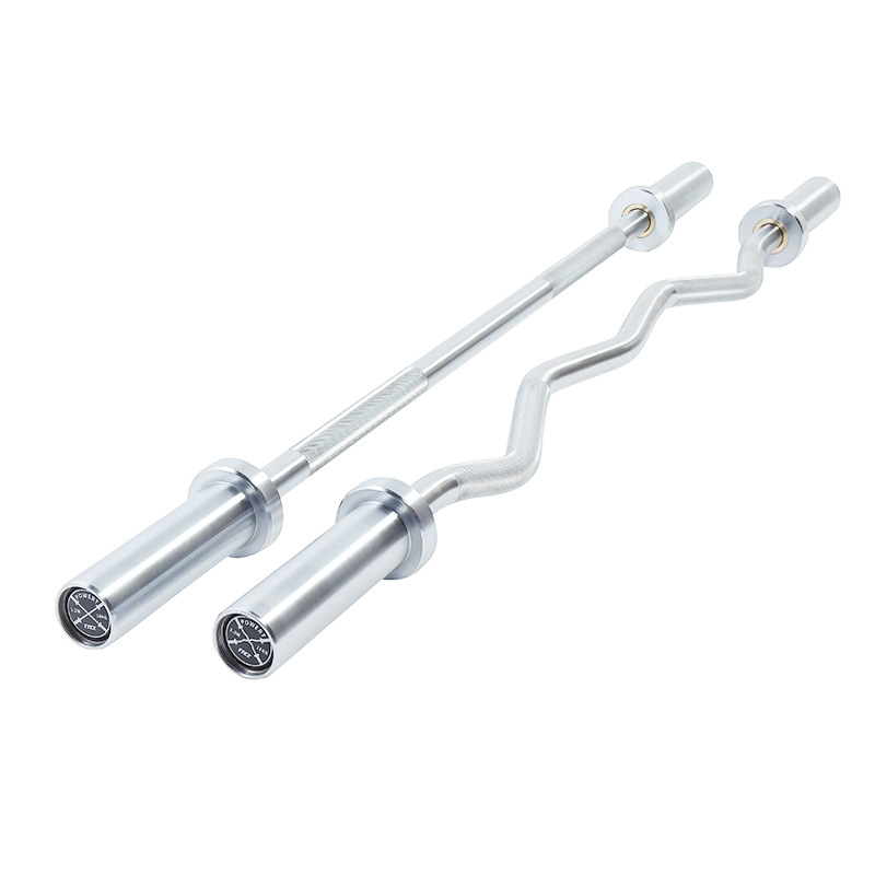 Barbell Curl Bar - บาร์เบลแบบตรง 1.2 ม. น้ำหนัก 9 กก.