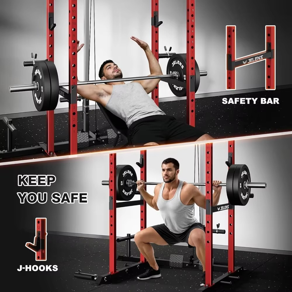 แร็คออกกำลังกายอเนกประสงค์ S21 - Home Gym Folding Rack บทวิจารณ์และราคา