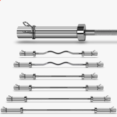 บาร์เบลยกน้ำหนักแบบกำหนดเองลดร - Barbell Curl Bar บทวิจารณ์และราคา