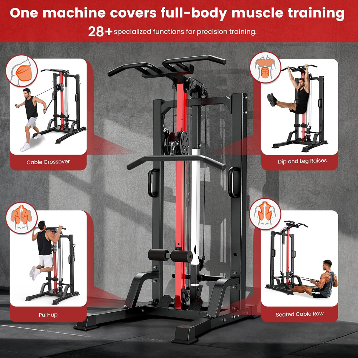 เครื่องออกกำลังกายที่บ้าน Poob - Home Gym One Machine บทวิจารณ์และราคา