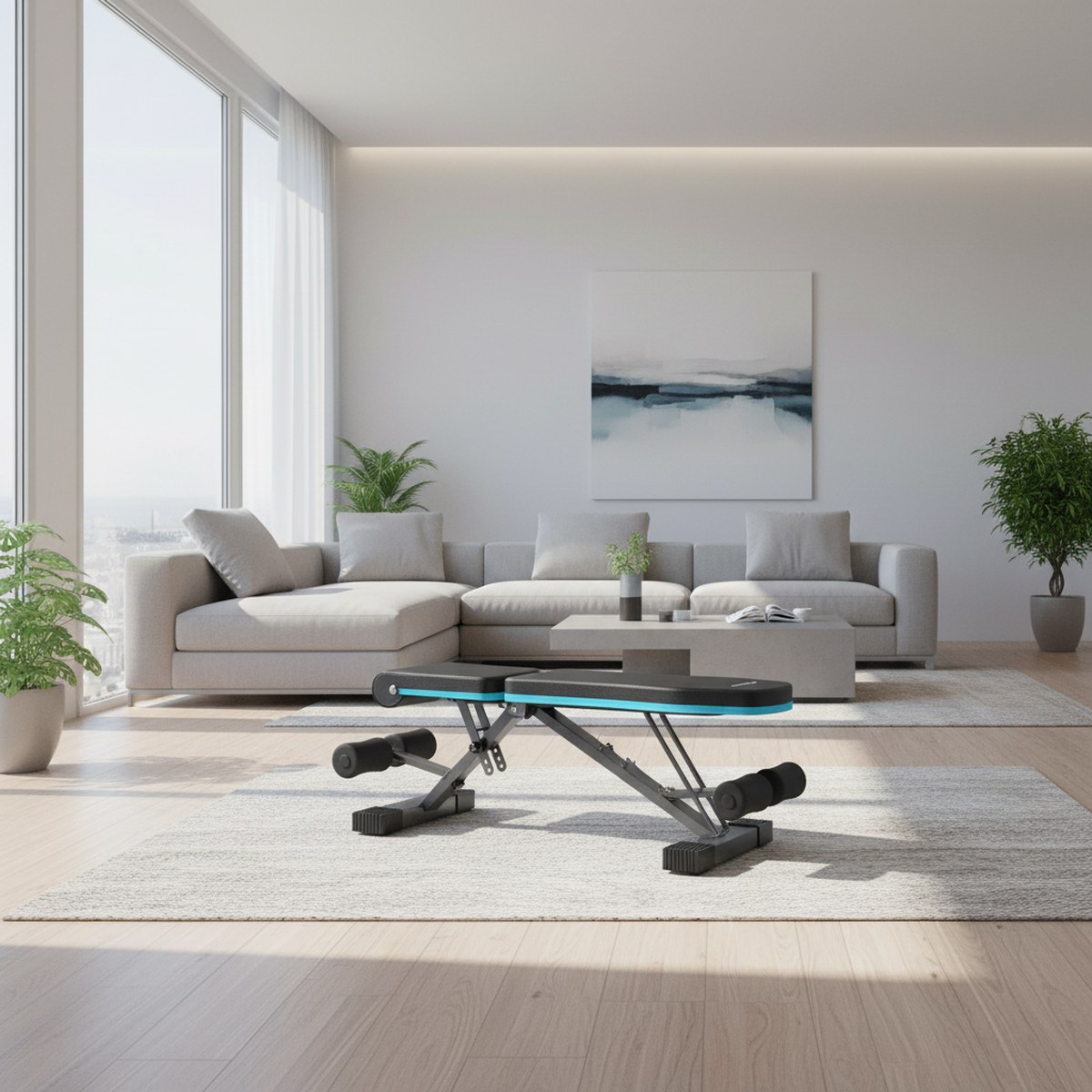 ม้านั่งออกกำลังกายปรับระดับได้ - Home Gym Weight Bench บทวิจารณ์และราคา