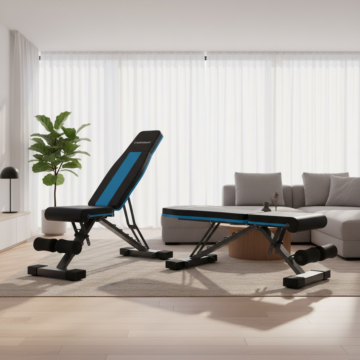 ม้านั่งออกกำลังกายปรับระดับได้ - Home Gym Weight Bench บทวิจารณ์และราคา