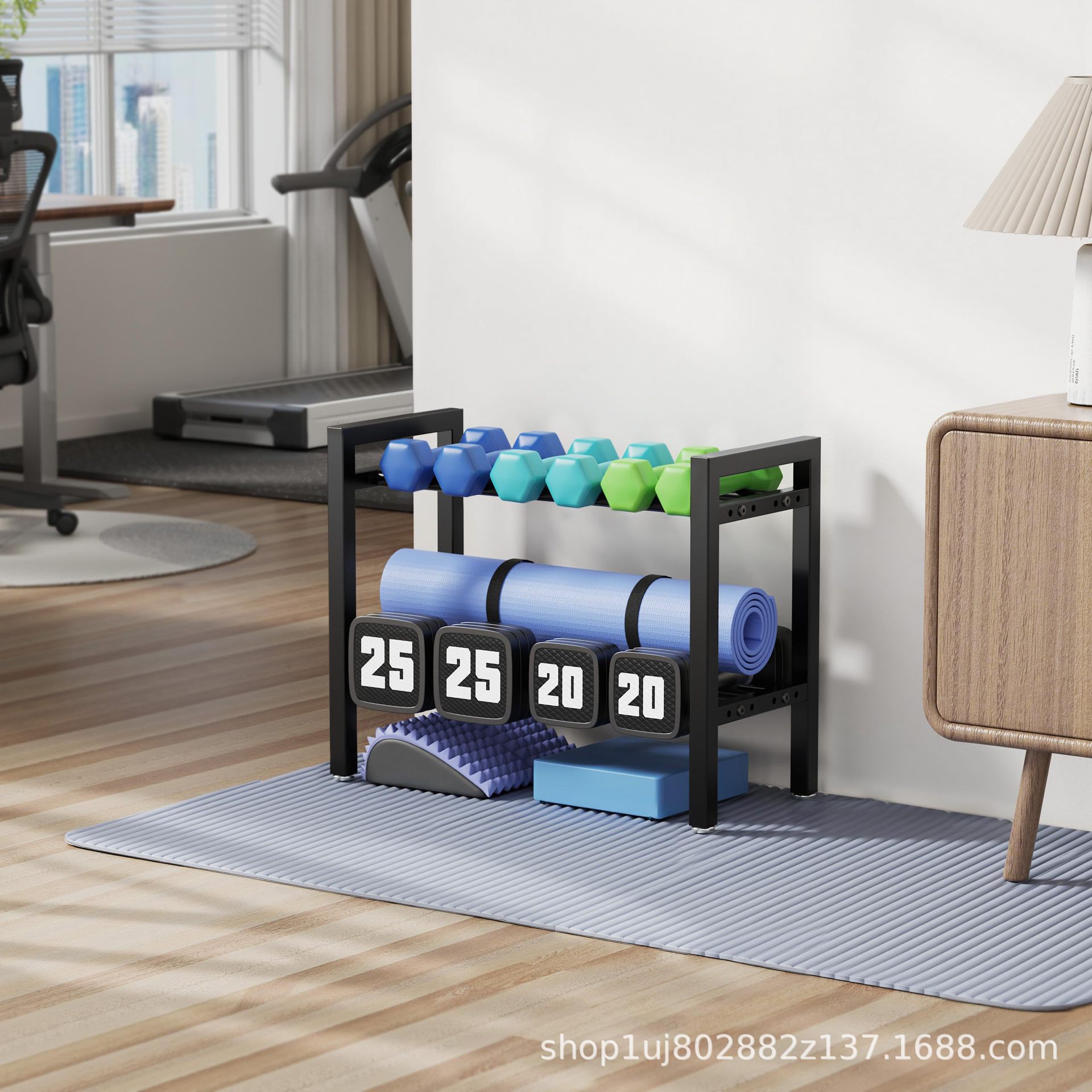 ชั้นวางดัมเบลโลหะปรับระดับได้, - Home Gym Kettlebells บทวิจารณ์และราคา