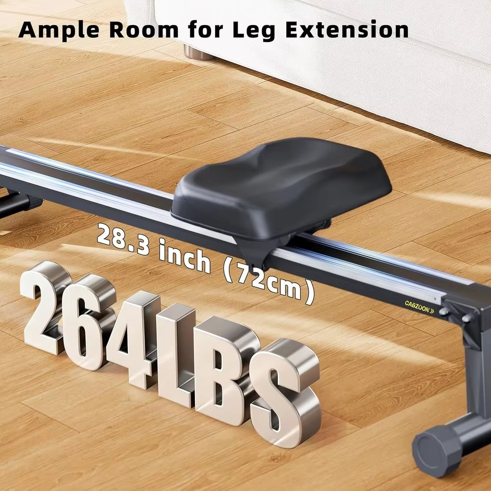 เครื่องกรรเชียงบกแม่เหล็กแบบเง - Home Gym Rowing Machine บทวิจารณ์และราคา