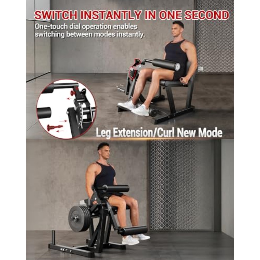 เครื่องบริหารขาแบบยืดและงอสำหร - Home Gym Leg Extension Machine บทวิจารณ์และราคา