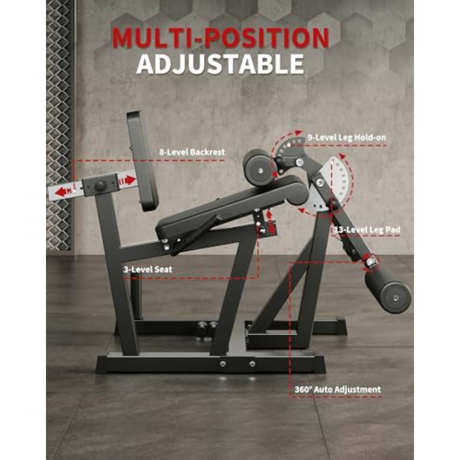 เครื่องบริหารขาแบบยืดและงอสำหร - Home Gym Leg Extension Machine บทวิจารณ์และราคา