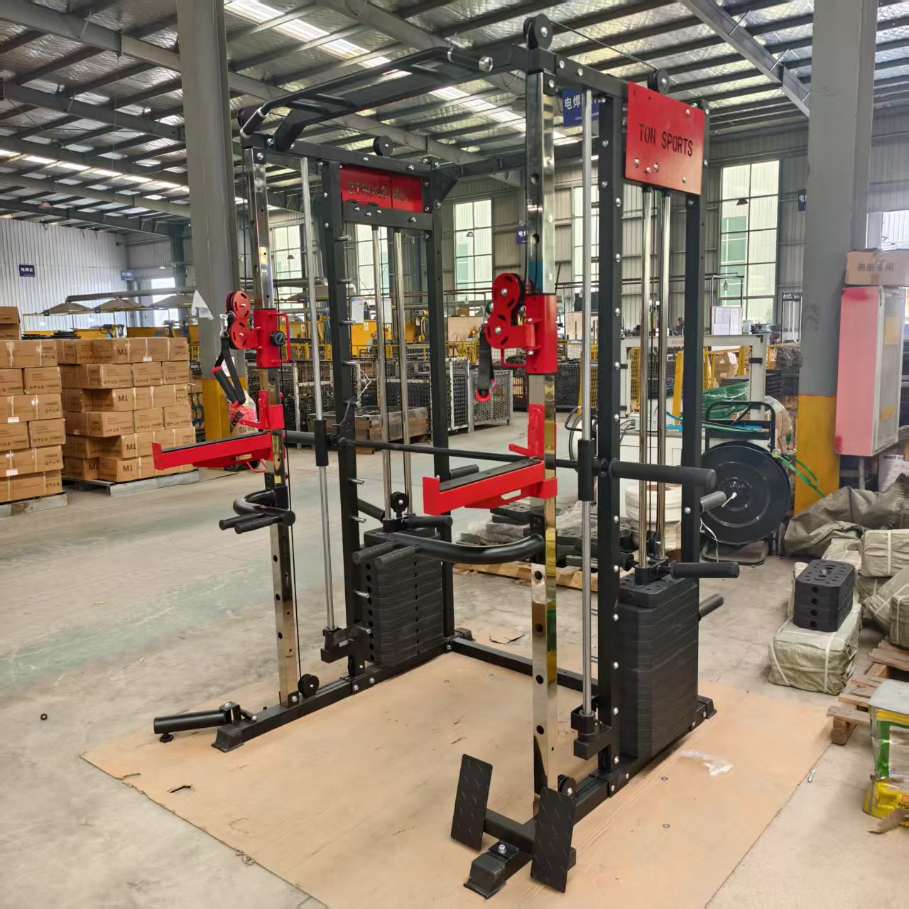 FDFIT เครื่องสมิธมัลติฟังก์ชัน - Home Gym One Machine บทวิจารณ์และราคา