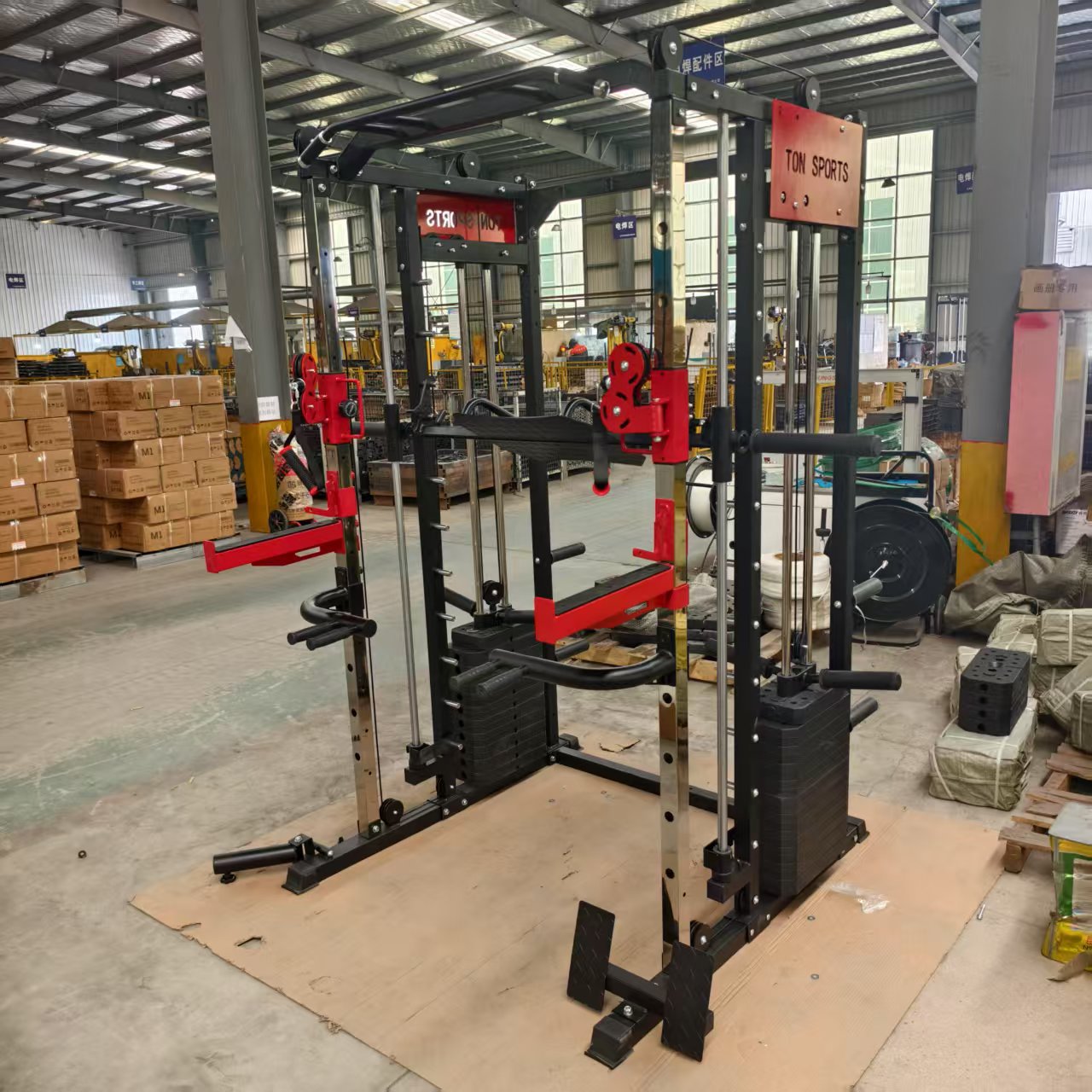 FDFIT เครื่องสมิธมัลติฟังก์ชัน - Home Gym One Machine บทวิจารณ์และราคา