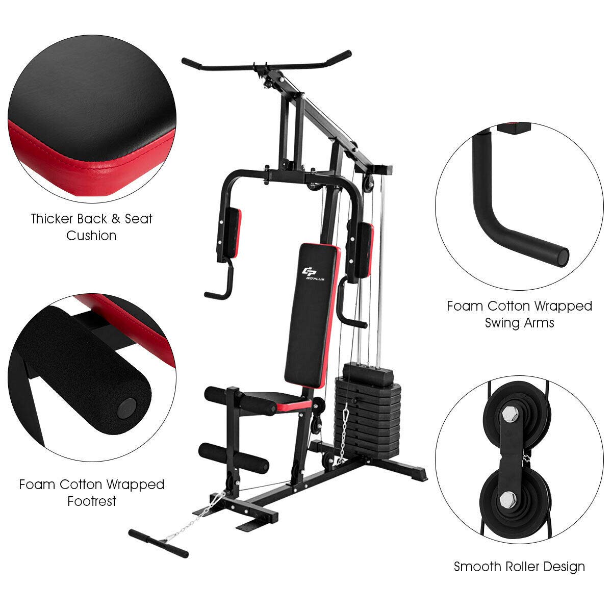 ระบบออกกำลังกายอเนกประสงค์สำหร - Home Gym Total Fitness บทวิจารณ์และราคา