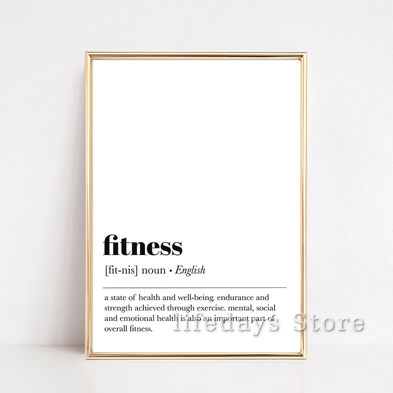 ฟิตเนสออกกําลังกายคําคมตลกโปสเ - Home Gym Minimalist บทวิจารณ์และราคา