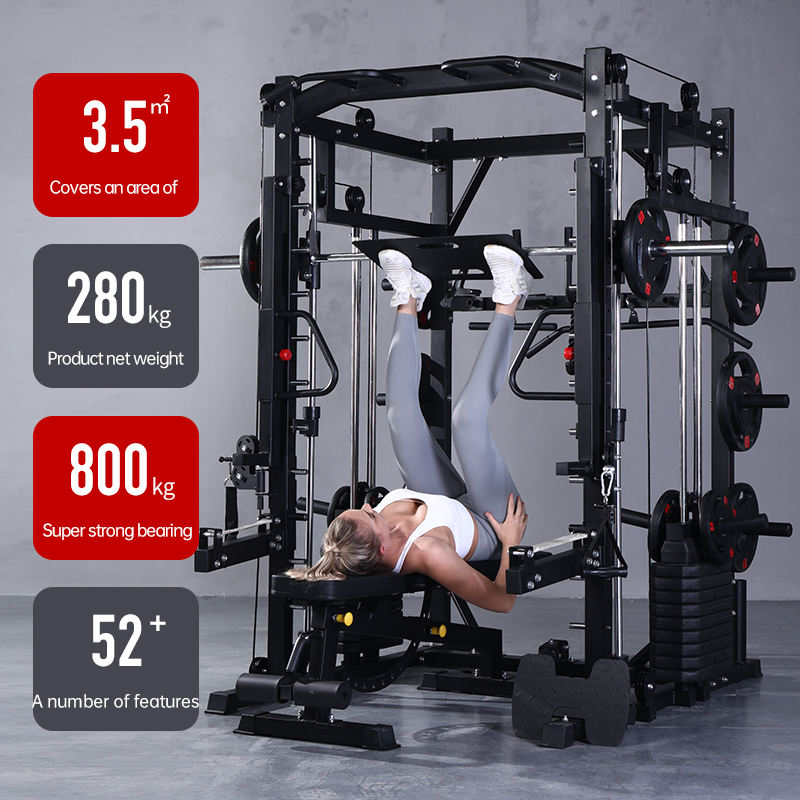 สมิธแมชชีน แร็คออกกำลังกายแบบค - Home Gym Folding Rack บทวิจารณ์และราคา