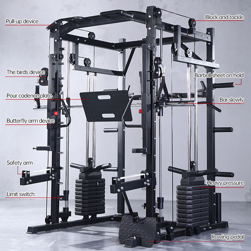 สมิธแมชชีน แร็คออกกำลังกายแบบค - Home Gym Folding Rack บทวิจารณ์และราคา
