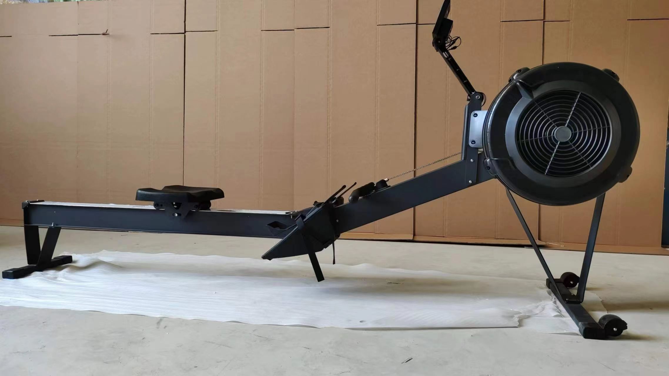 เครื่องกรรเชียงบกแบบใช้ลม อุปก - Home Gym Rowing Machine บทวิจารณ์และราคา