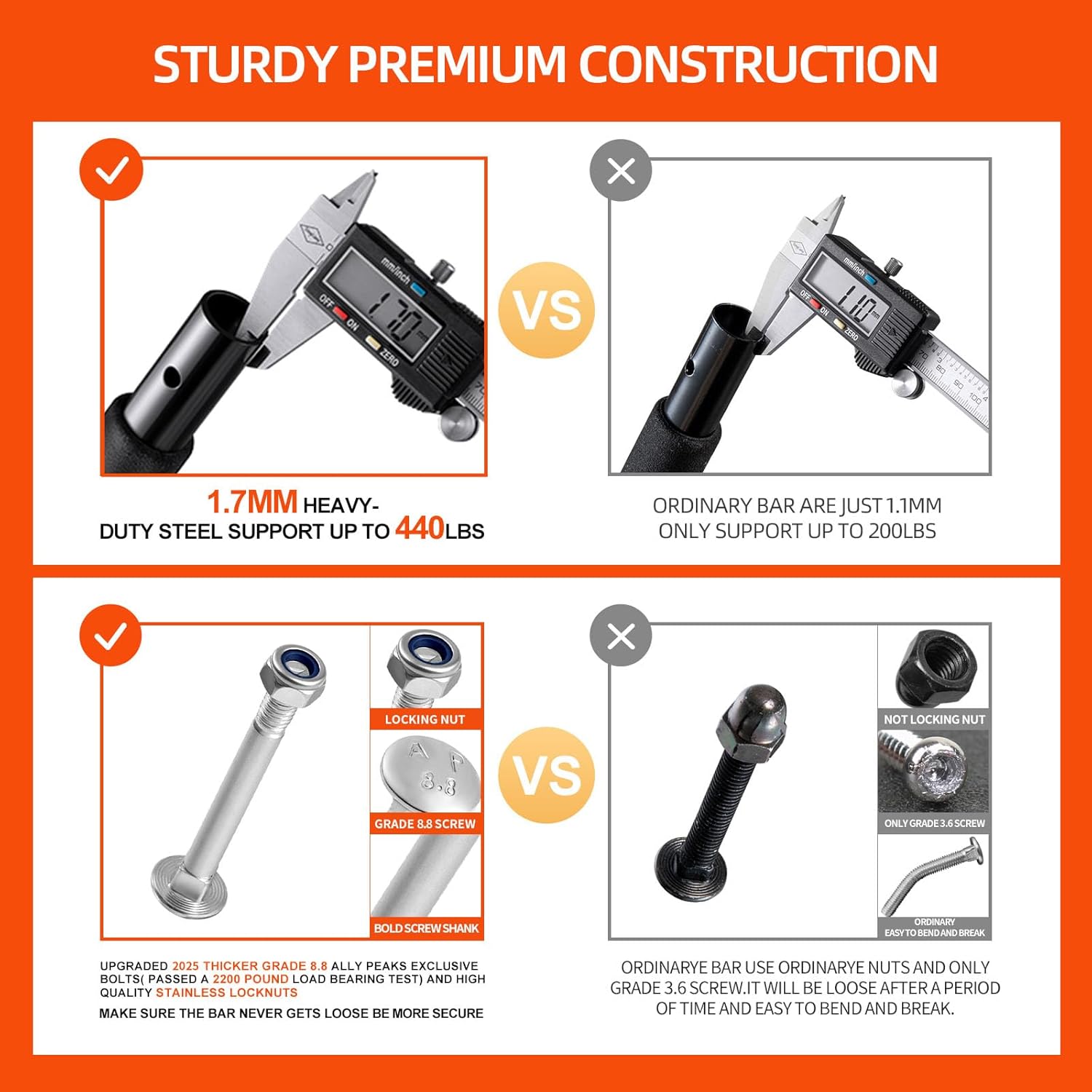 บาร์โหนติดประตูแบบปรับได้ ไม่ต - Chin Up Doorframe บทวิจารณ์และราคา