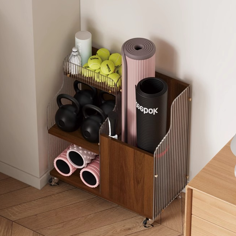 ตะกร้าเก็บเสื่อโยคะ อุปกรณ์จัด - Home Gym Folding Rack บทวิจารณ์และราคา