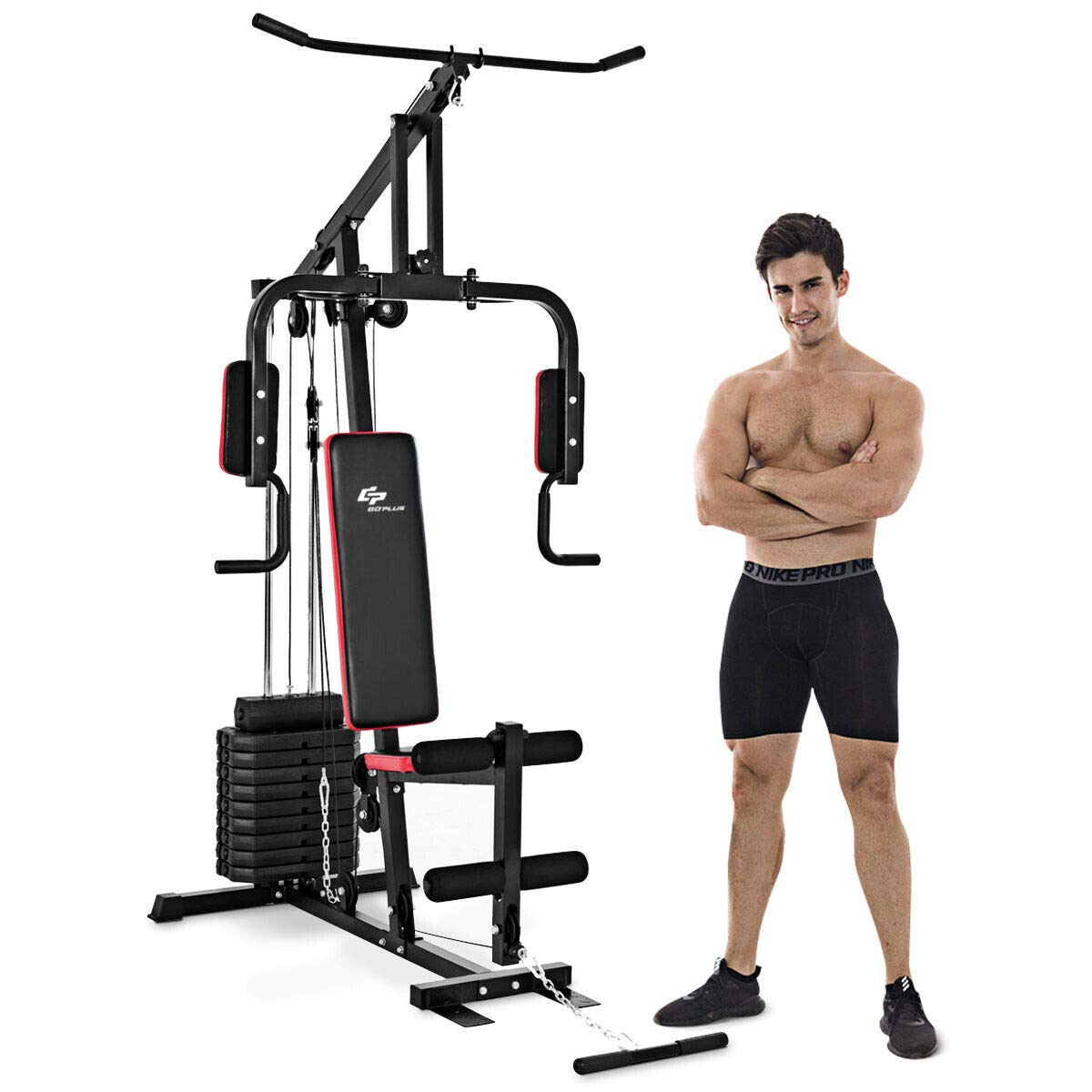 อุปกรณ์ออกกำลังกายแบบมัลติฟังก - Home Gym Total Fitness บทวิจารณ์และราคา