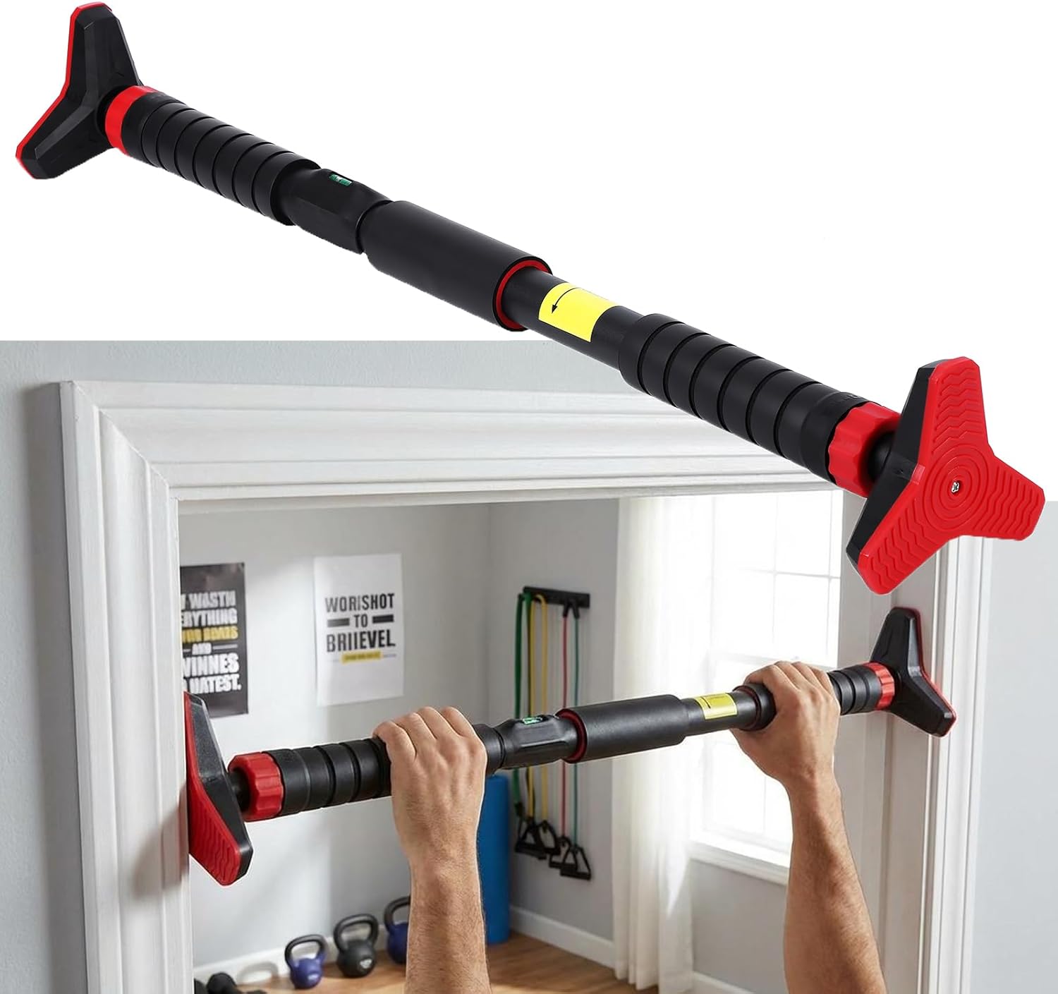 บาร์ดึงข้อสำหรับติดตั้งที่กรอบ - Chin Up Doorframe บทวิจารณ์และราคา