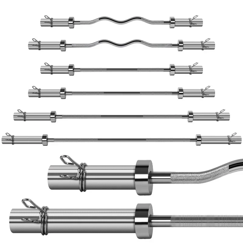 บาร์เบลยกน้ำหนักมืออาชีพ ขนาด  - Barbell Curl Bar บทวิจารณ์และราคา