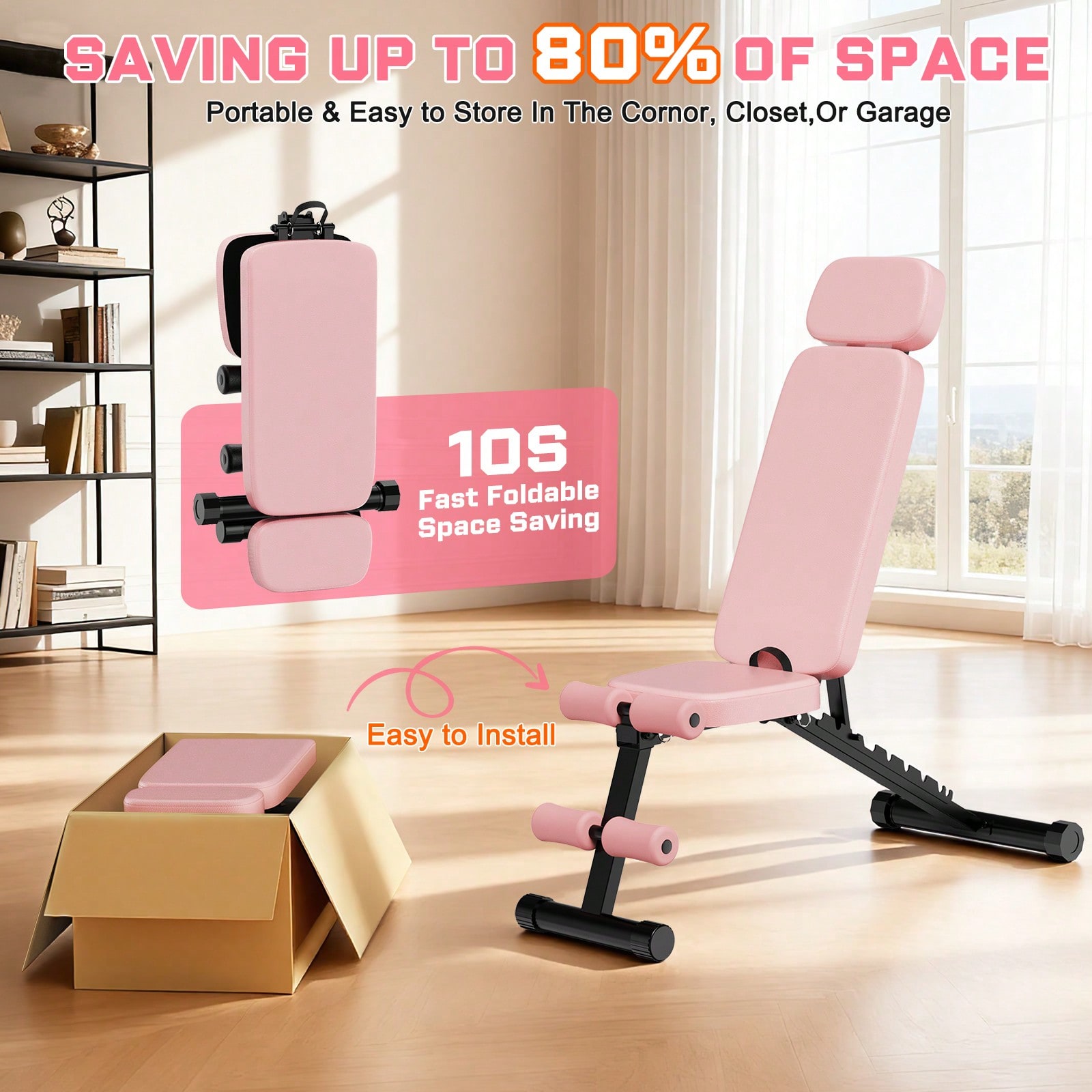 GIKPAL ม้านั่งยกน้ำหนักปรับได้ - Home Gym Weight Bench บทวิจารณ์และราคา