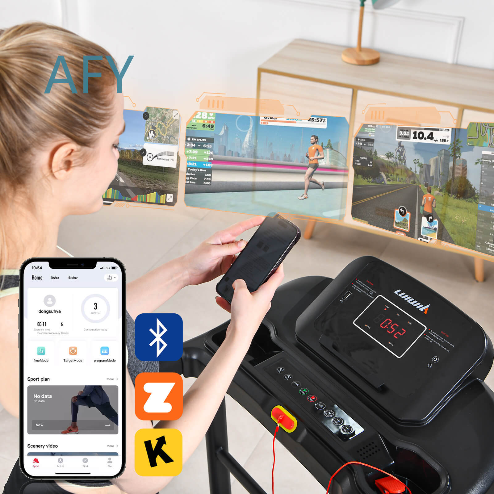 ลู่วิ่งไฟฟ้าพับได้ปรับระดับด้ว - Home Gym Manual บทวิจารณ์และราคา