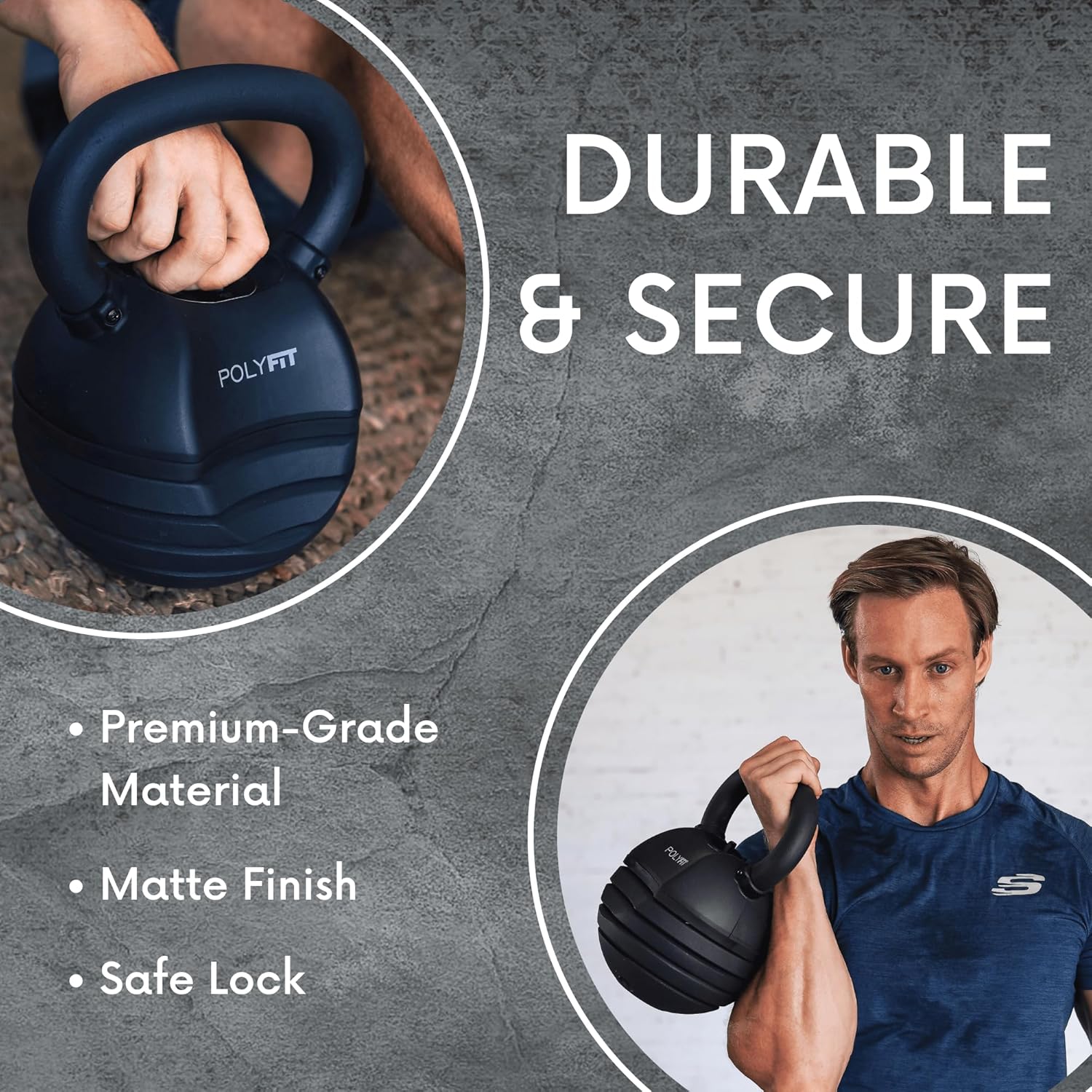 ชุดดัมเบลปรับน้ำหนักได้ Polyfi - Home Gym Kettlebells บทวิจารณ์และราคา