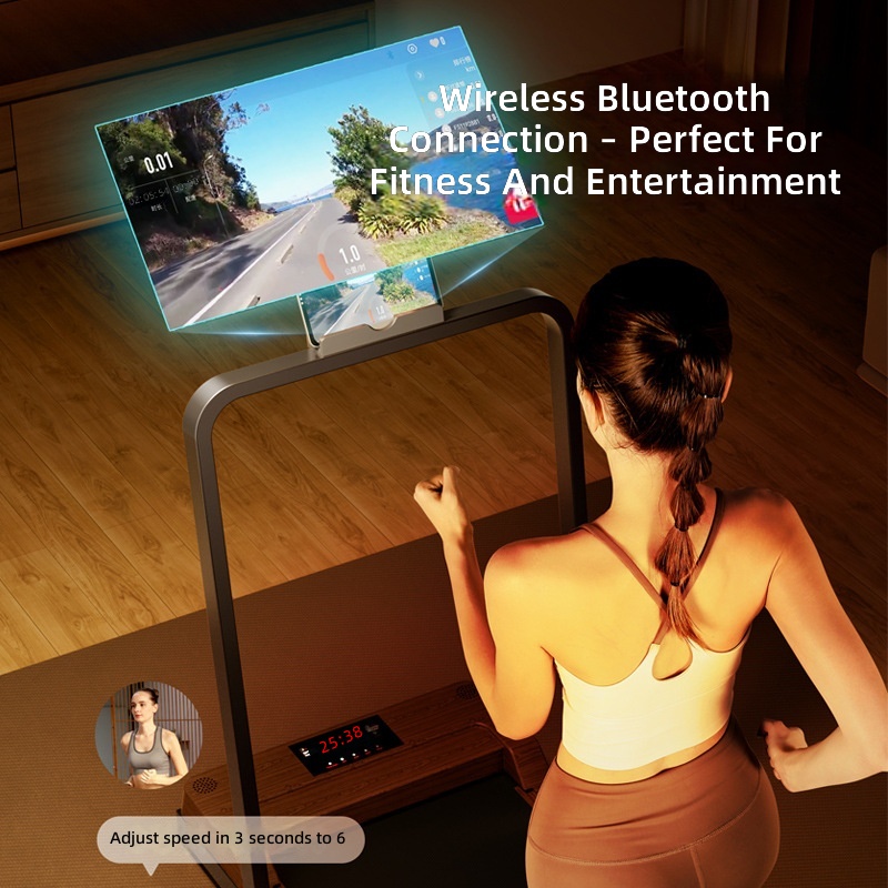 ลู่วิ่งไฟฟ้าแบบพับได้ เงียบ ใช - Home Gym Luxury Design บทวิจารณ์และราคา