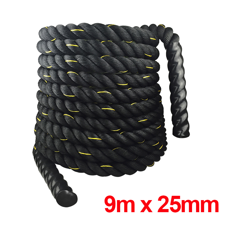 เชือกออกกำลังกาย 9M/12M/15M สำ - Battle Rope Heavy บทวิจารณ์และราคา