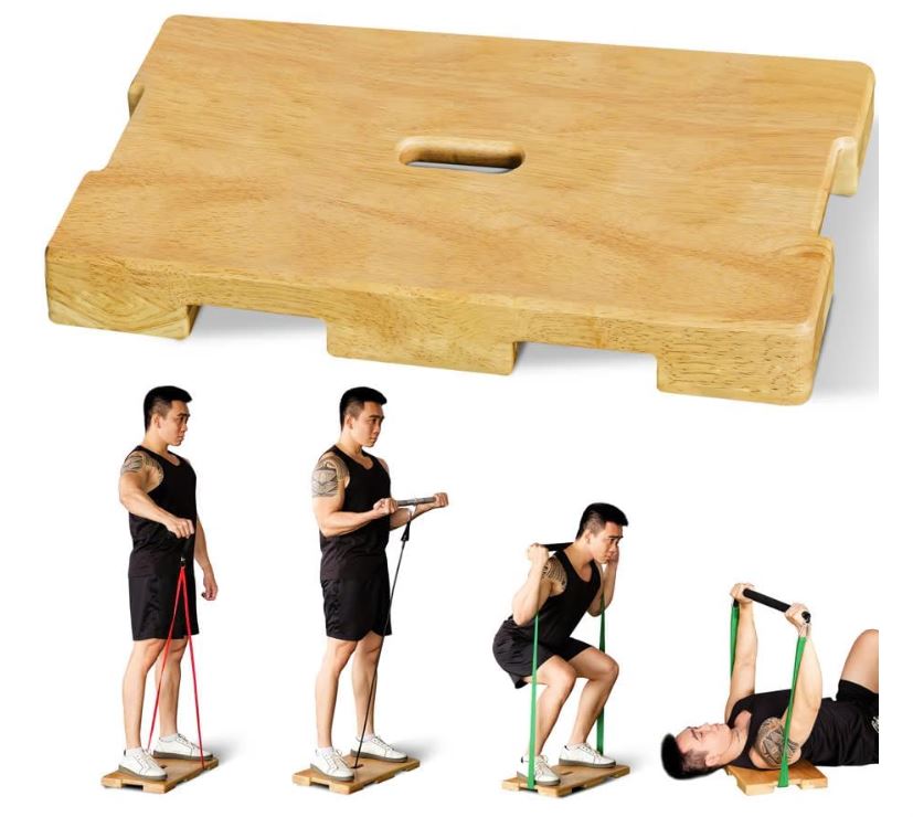 แผ่นออกกำลังกายไม้ ฟิตเนสบอร์ด - Home Gym Total Fitness บทวิจารณ์และราคา