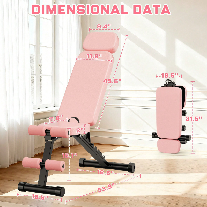 ม้านั่งยกน้ำหนักปรับระดับได้ 9 - Home Gym Exercise บทวิจารณ์และราคา